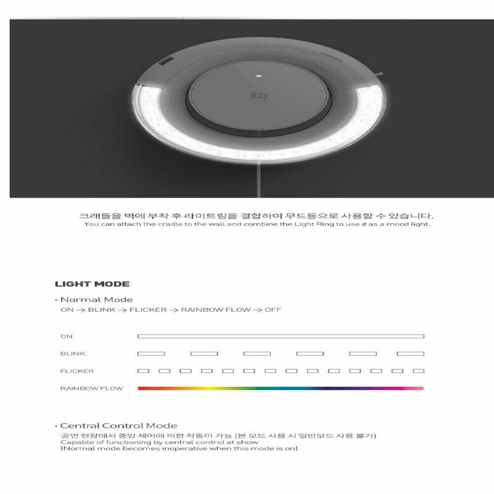 ITZY OFFICIAL LIGHT RING VER. 1