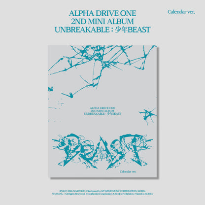 *PRE-ORDER* ALPHADRIVEONE - Unbreakable: Beast [Calendar Ver.]