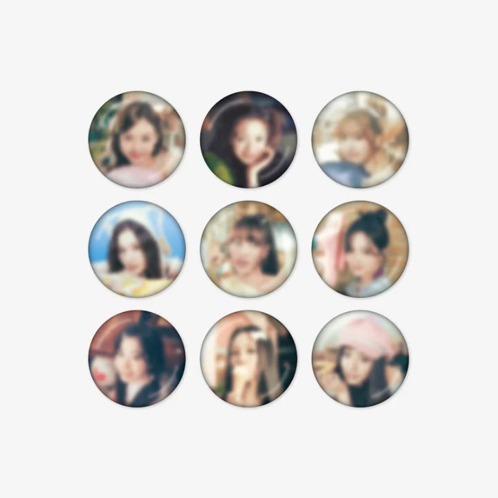 *PRE-ORDER* TWICE - [TWICE THE THRILL POP-UP MD] Random Can Badge