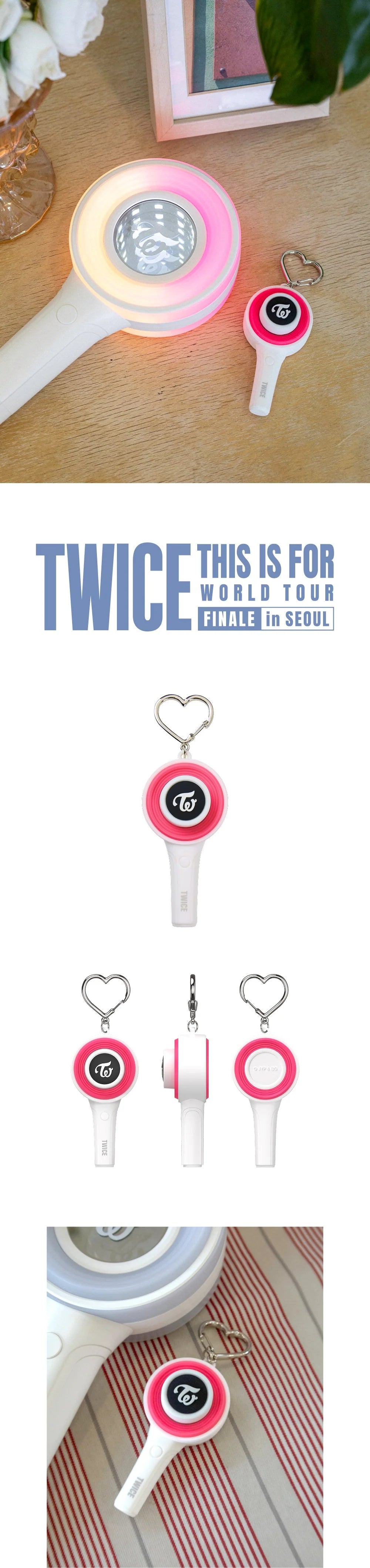*PRE-ORDER* TWICE - [This Is For 2026 World Tour Finale In Seoul MD] Candybong Clicker