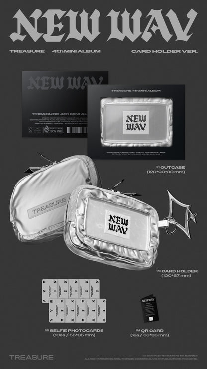 *PRE-ORDER* TREASURE - New Wav (Card Holder Ver.)