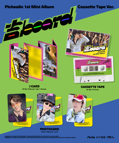 *PRE-ORDER* PICHEOLIN - 吉BOARD [Cassette Ver.]
