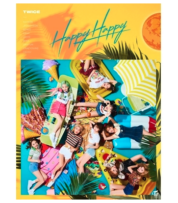 TWICE - Happy Happy (4th Japanese Single Album)