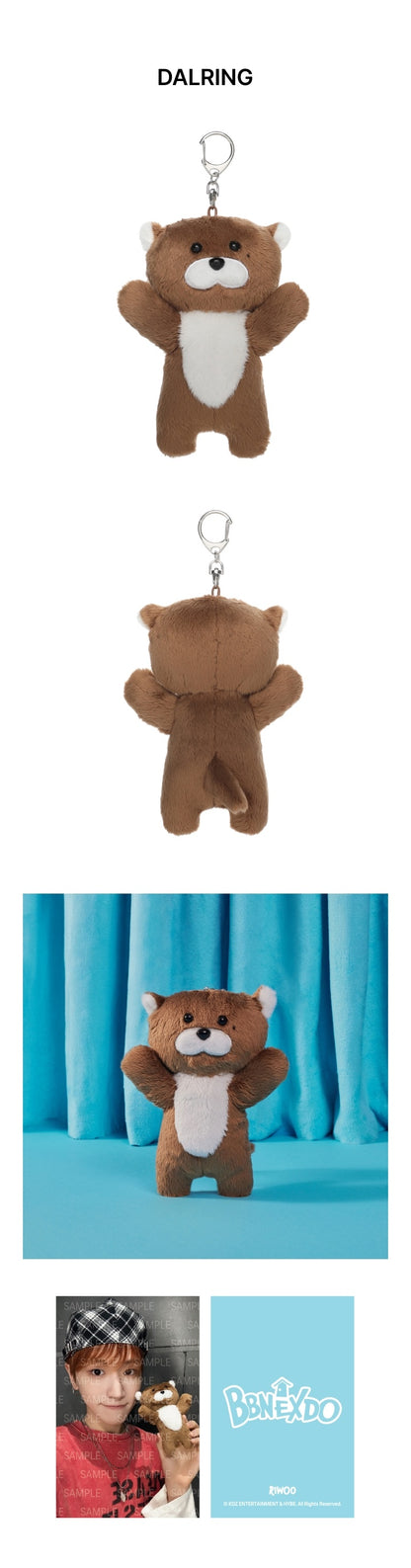 *PRE-ORDER* BOYNEXTDOOR - BBNEXDO Official Plush Keyring
