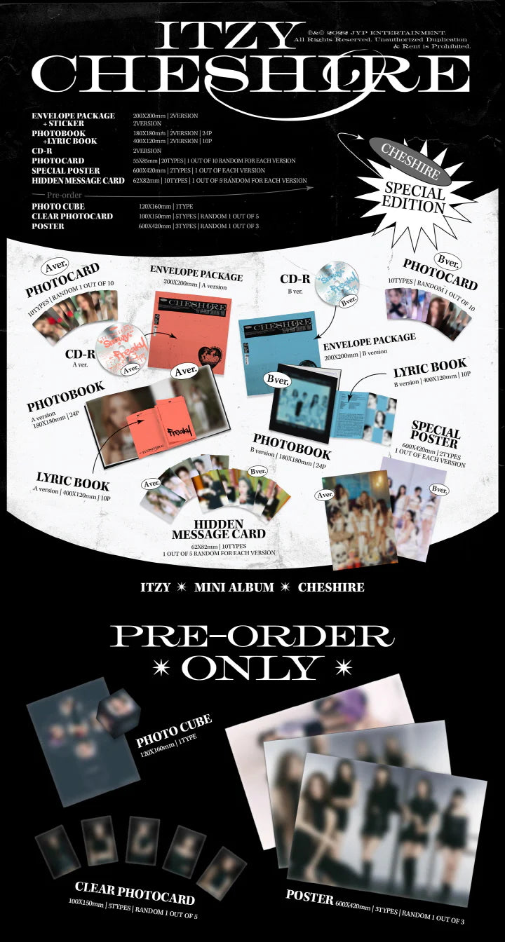 ITZY - Cheshire (6th Mini Album) [Special Edition]