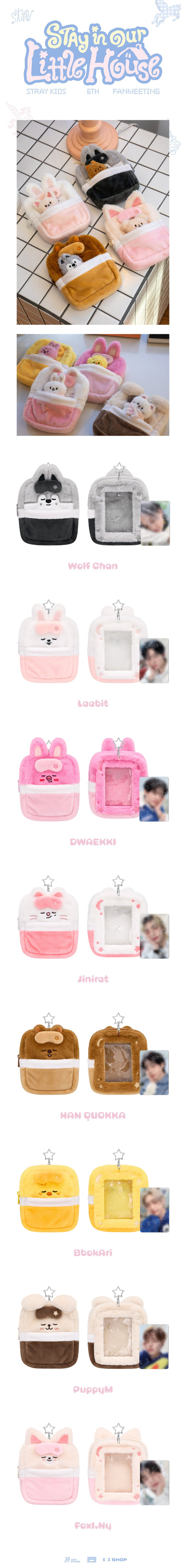 *PRE-ORDER* STRAY KIDS - [Stay In OUR Little House - 6th Fanmeeting MD] SKZOO Plush Collect Case