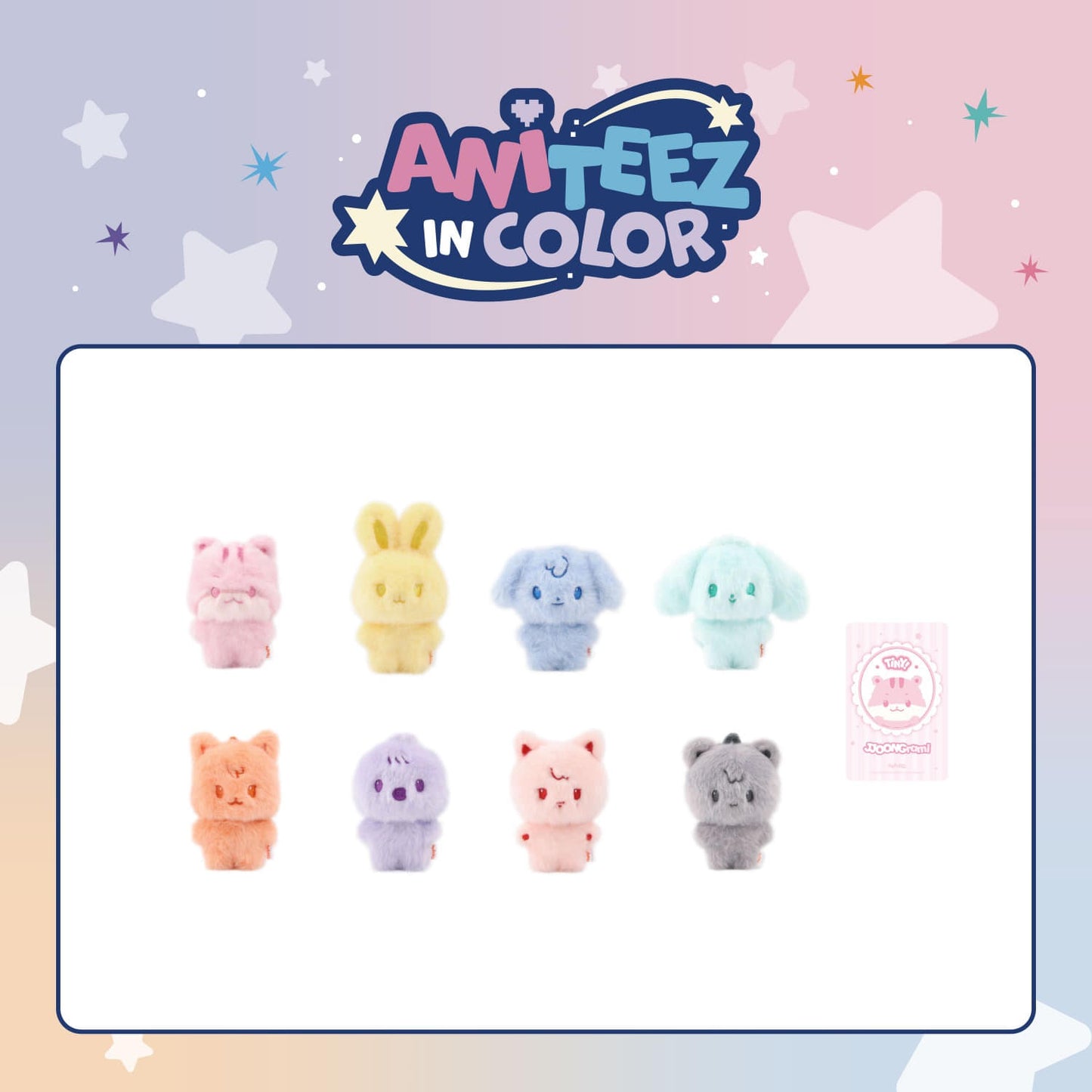*PRE-ORDER* ATEEZ - [ANITEEZ In Color Pop-Up MD] Color Tiny Aniteez Doll
