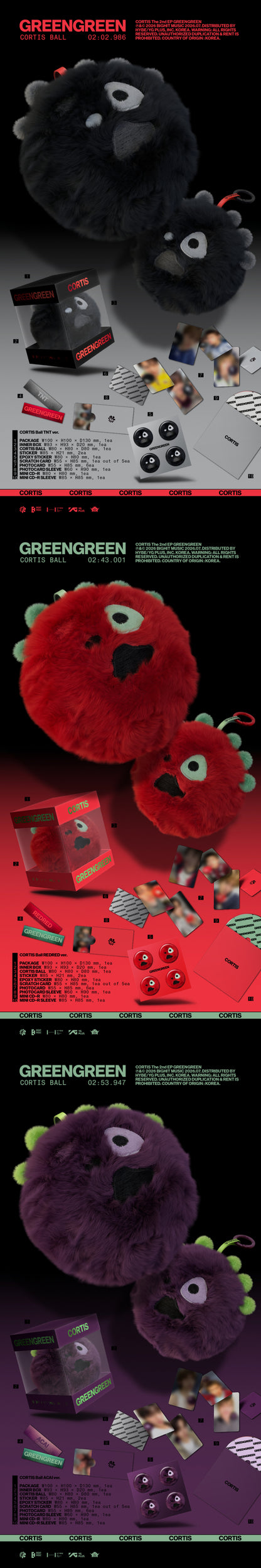 *PRE-ORDER* CORTIS - GreenGreen [Cortis Ball Ver.]