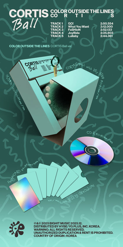 *PRE-ORDER* CORTIS - Color Outside The Lines (CORTIS Ball Ver.)
