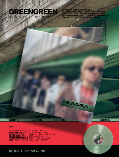 *PRE-ORDER* CORTIS - GreenGreen [Vinyl Ver.]