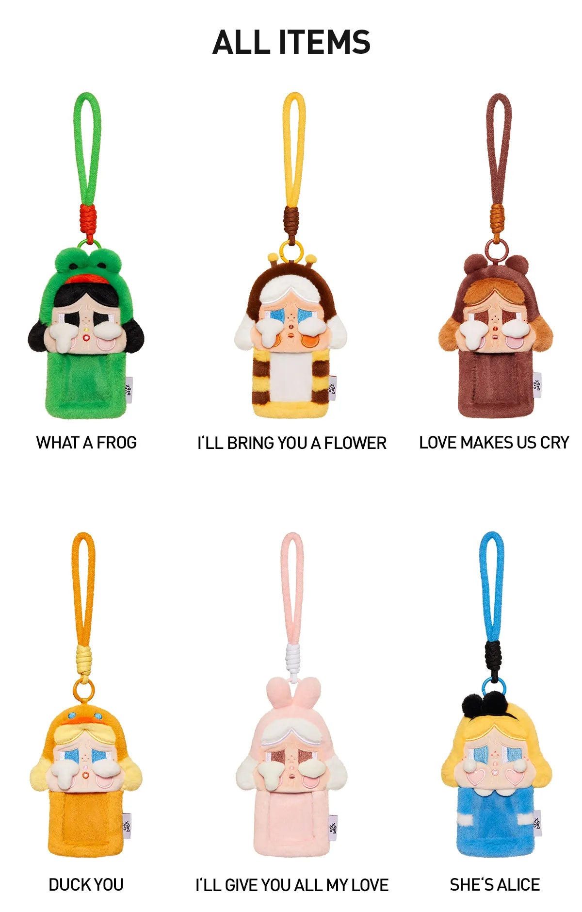 POPMART CRYBABY Crying Again Photocard Holder Blind Box