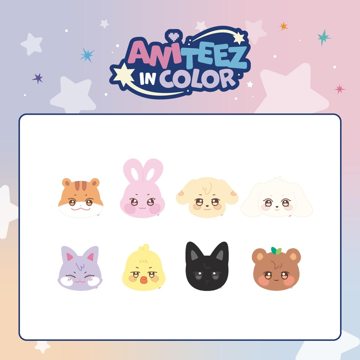 *PRE-ORDER* ATEEZ - [ANITEEZ In Color Pop-Up MD] Aniteez Plush Cushion