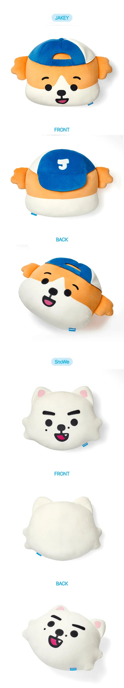 *PRE-ORDER* ENHYPEN - [ENCHIN Official Character MD] Face Cushion