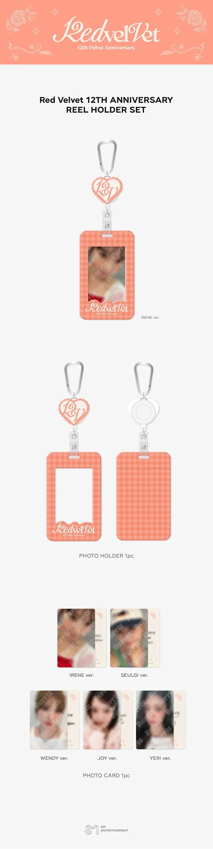 *PRE-ORDER* RED VELVET - [12th Anniversary] Reel Holder Set