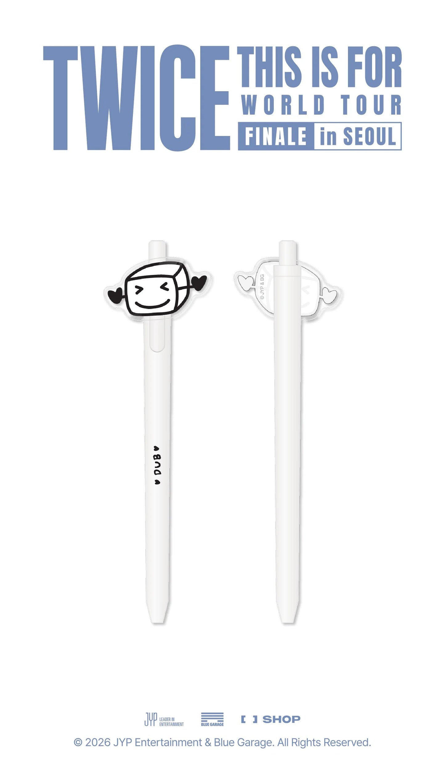 *PRE-ORDER* TWICE - [This Is For 2026 World Tour Finale In Seoul MD] Dahyun Dub Gel Pen