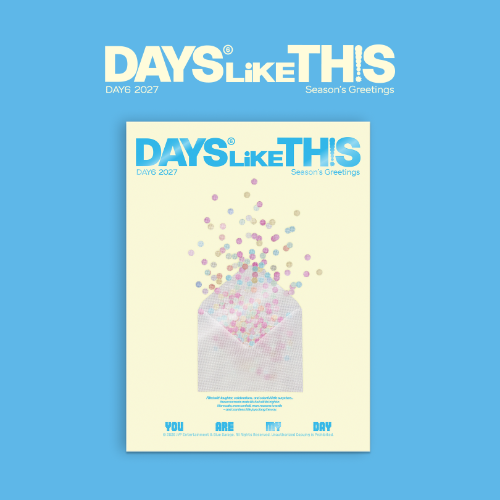 *PRE-ORDER* DAY6 - [2027 Season's Greetings] Days Like This + POB