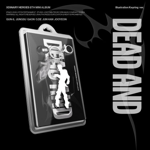 XDINARY HEROES - Dead And [Illustration Keyring Ver.]