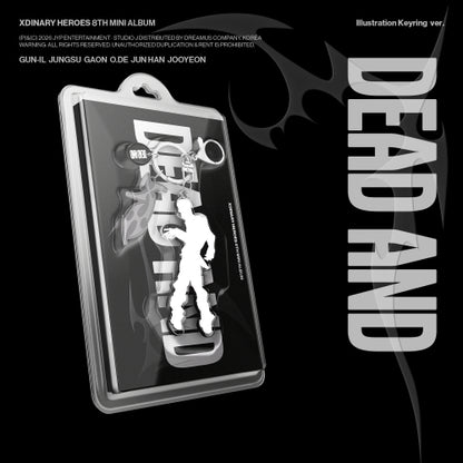 XDINARY HEROES - Dead And [Illustration Keyring Ver.]