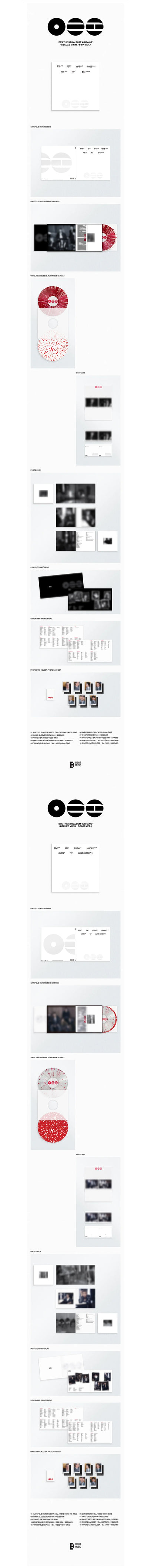 BTS - ARIRANG (5th Studio Album) [Deluxe Vinyl Ver.]