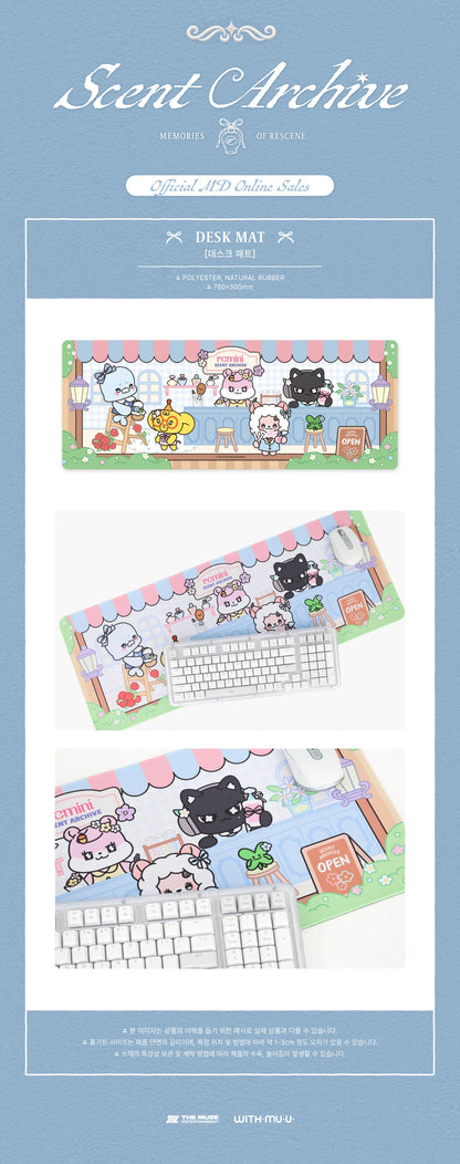 *PRE-ORDER* RESCENE - [SCENT ARCHIVES: MEMORIES OF RESCENE POP-UP MD] Desk Mat