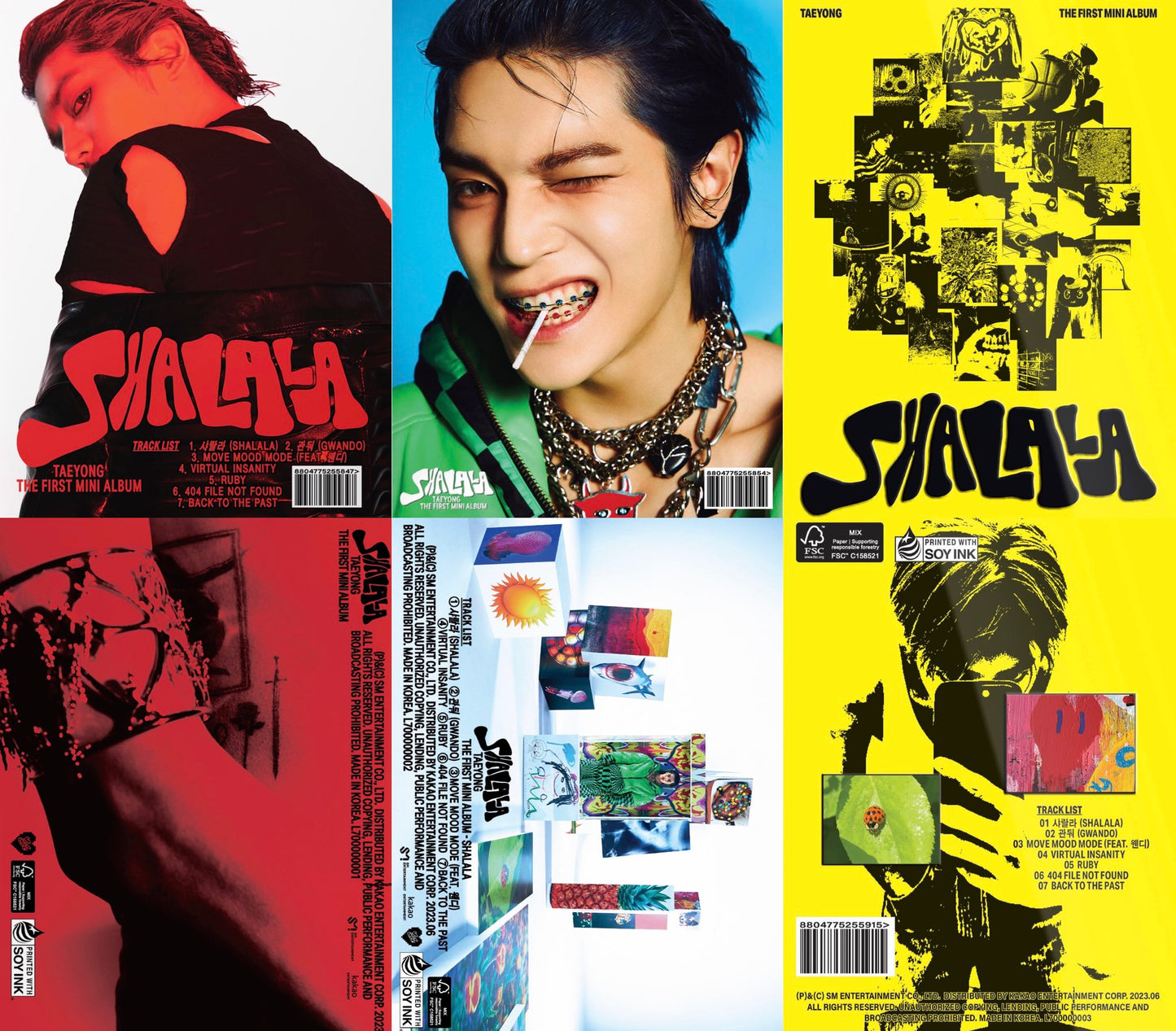 NCT TAEYONG - SHALALA (1st Mini Album)