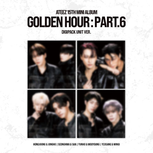 *PRE-ORDER* ATEEZ - Golden Hour: Part 6 (15th Mini Album) [Unit Digipack Ver.] + POB