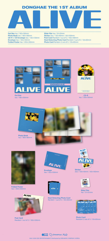 *PRE-ORDER* Donghae - Alive [Photobook Ver.]