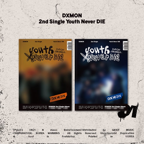 DXMON - Youth Never DIE (2nd Single Album)