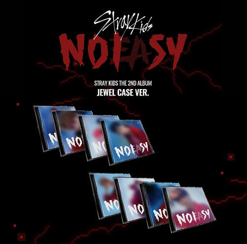 STRAY KIDS - NoEasy (2nd Studio Album) [Jewel Case Ver.]