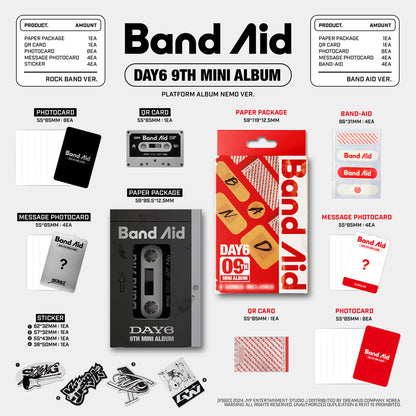 DAY6 - Band Aid (9th Mini Album) [Platform Ver.]