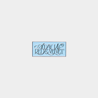 *PRE-ORDER* RED VELVET - [A Day in Red & Velvet] 2026 Fan-Con Badge