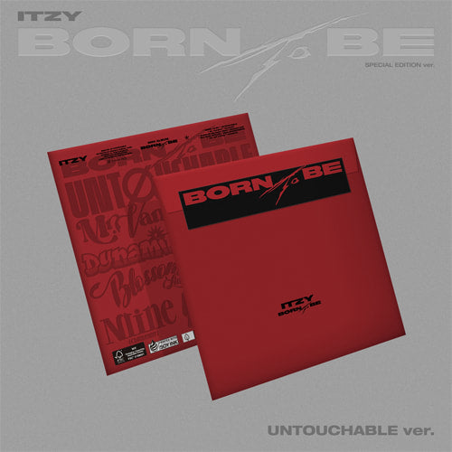 ITZY - BORN TO BE (2nd Studio Album) [Special Edition Untouchable Ver.]