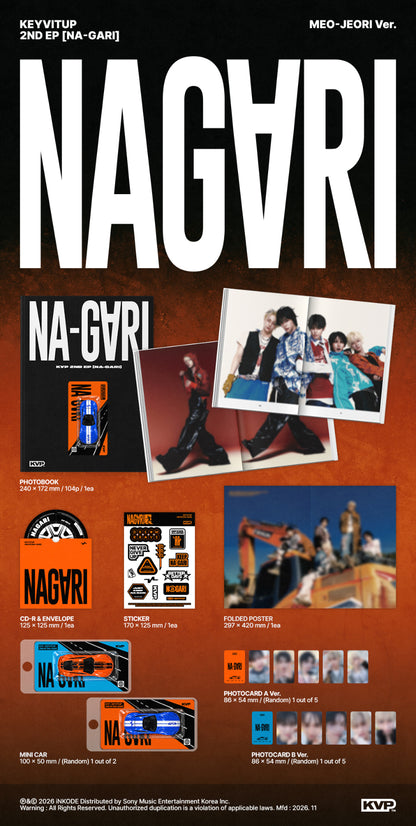 *PRE-ORDER* KEYVITUP - Na-Gari [Meo-Jeori Ver.]