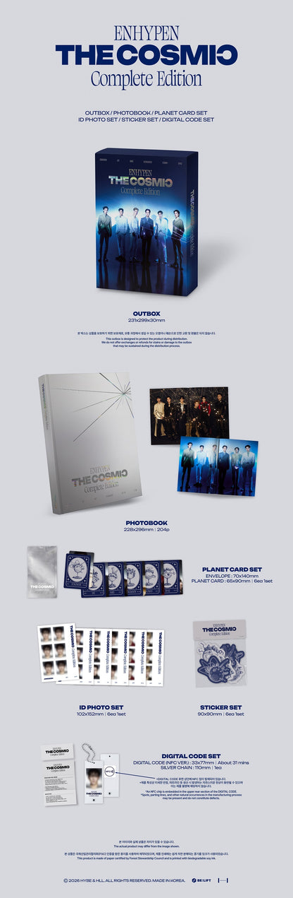 *PRE-ORDER* ENHYPEN - Complete Edition: The Cosmic [Digital Code]