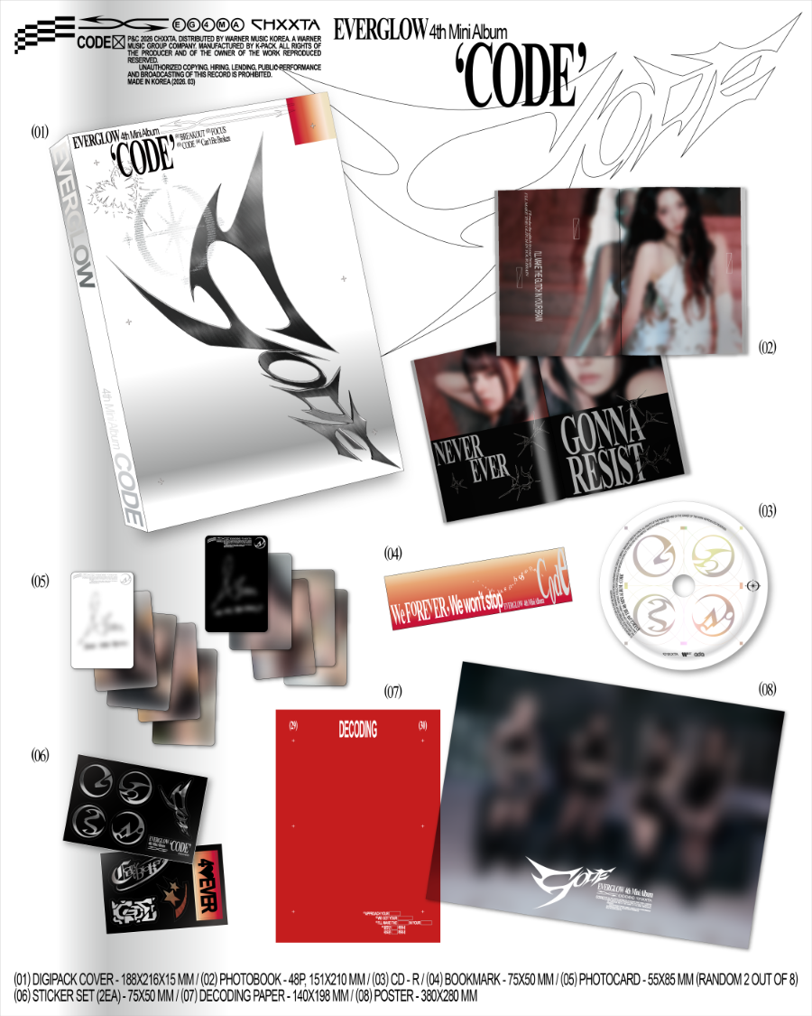 EVERGLOW - Code [Photobook Ver.]