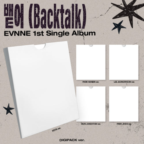 *PRE-ORDER* EVNNE - Backtalk (Digipack Ver.)