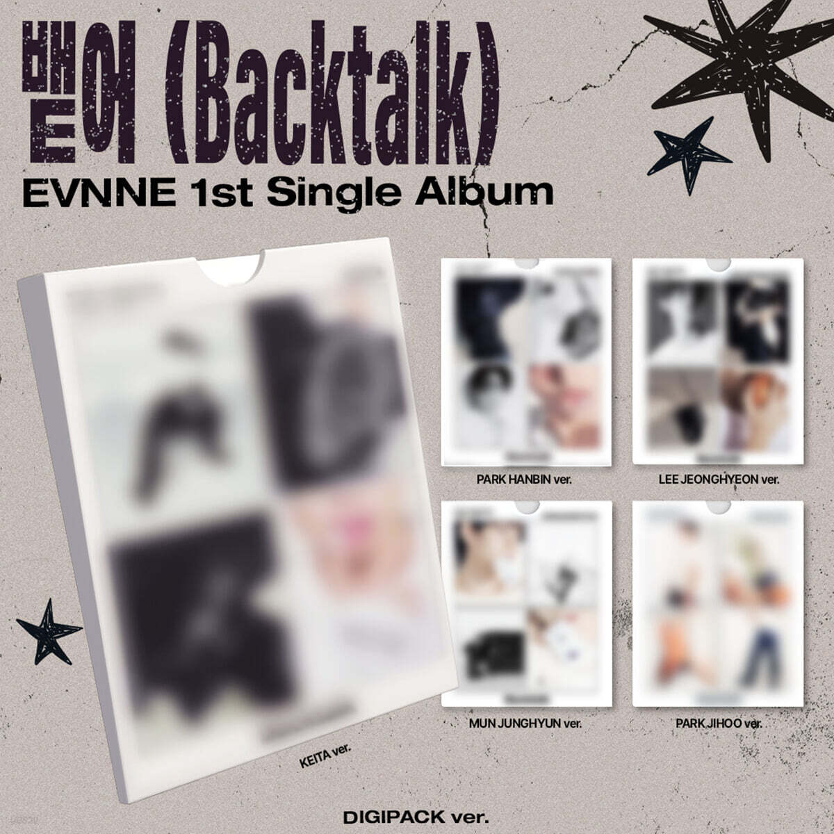 *PRE-ORDER* EVNNE - Backtalk (Digipack Ver.)
