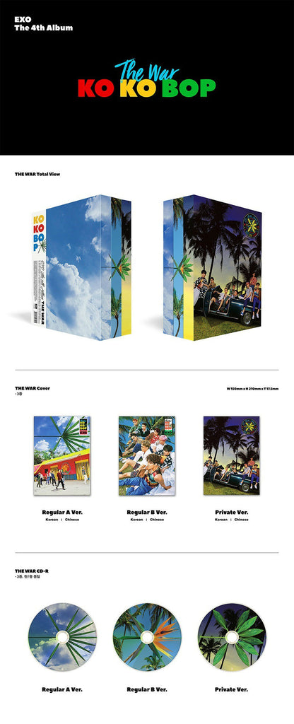 EXO - THE WAR (4th Studio Album) [Chinese Ver.]