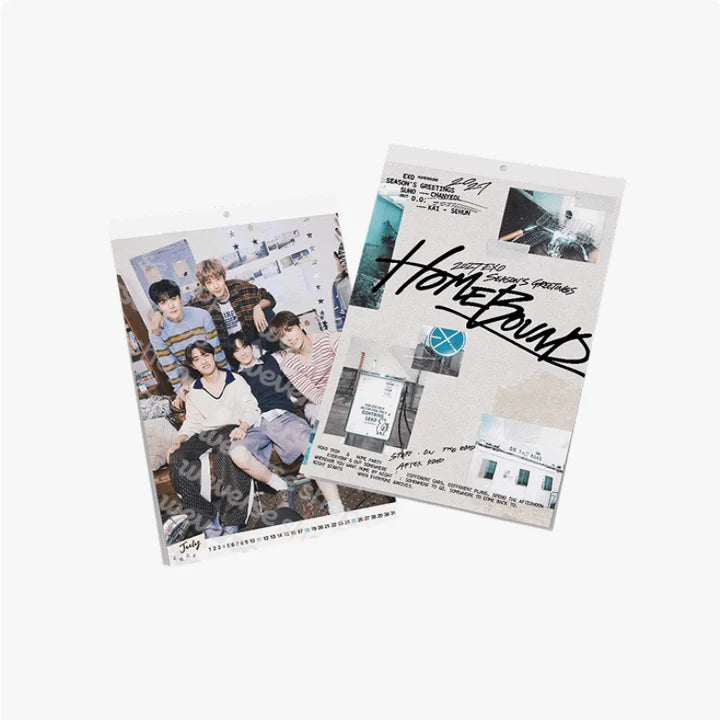 *PRE-ORDER* EXO - [2027 Wall Calendar] Homebound