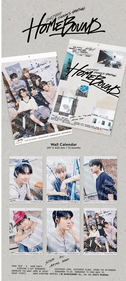 *PRE-ORDER* EXO - [2027 Wall Calendar] Homebound