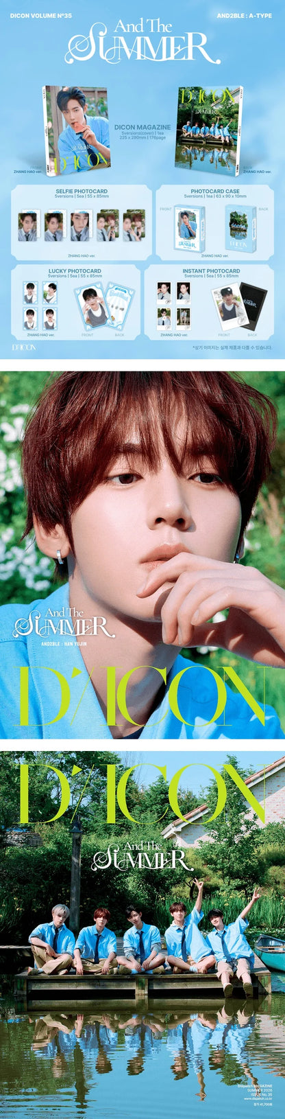 *PRE-ORDER* AND2BLE - DICON - [AND THE SUMMER] VOLUME N°35 A Type
