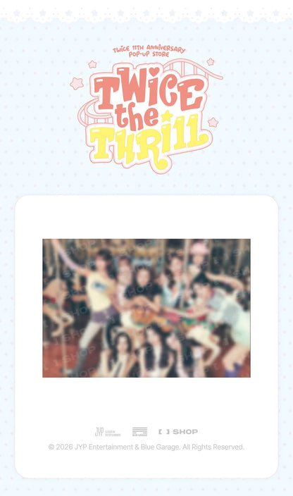 *PRE-ORDER* TWICE - [TWICE THE THRILL POP-UP MD] Fabric Poster