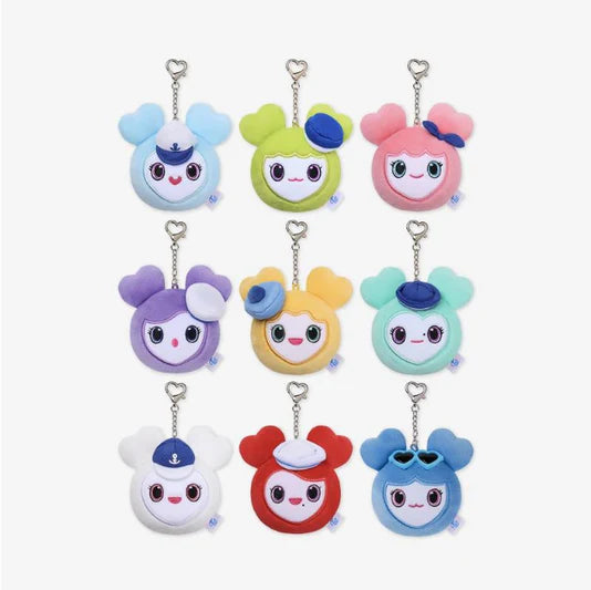 *PRE-ORDER* TWICE - [This Is For 2026 World Tour Finale In Seoul MD] Lovely Face Keyring (Marine Ver.)