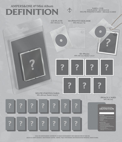 Ampers&One - Definition (4th Mini Album) [FaNCy Ver.]