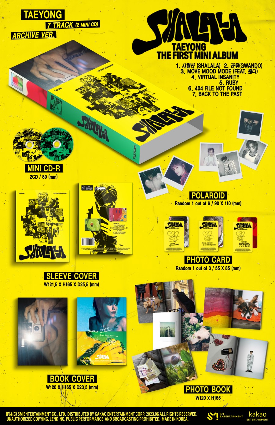 NCT TAEYONG - SHALALA (1st Mini Album)