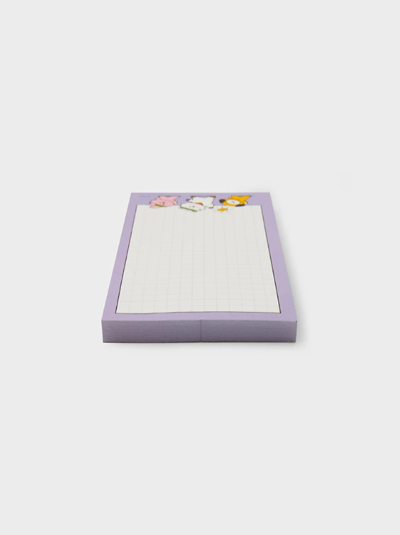 LINE FRIENDS OFFICIAL BT21 2024 SEASON'S GREETINGS MEMO NOTEPAD