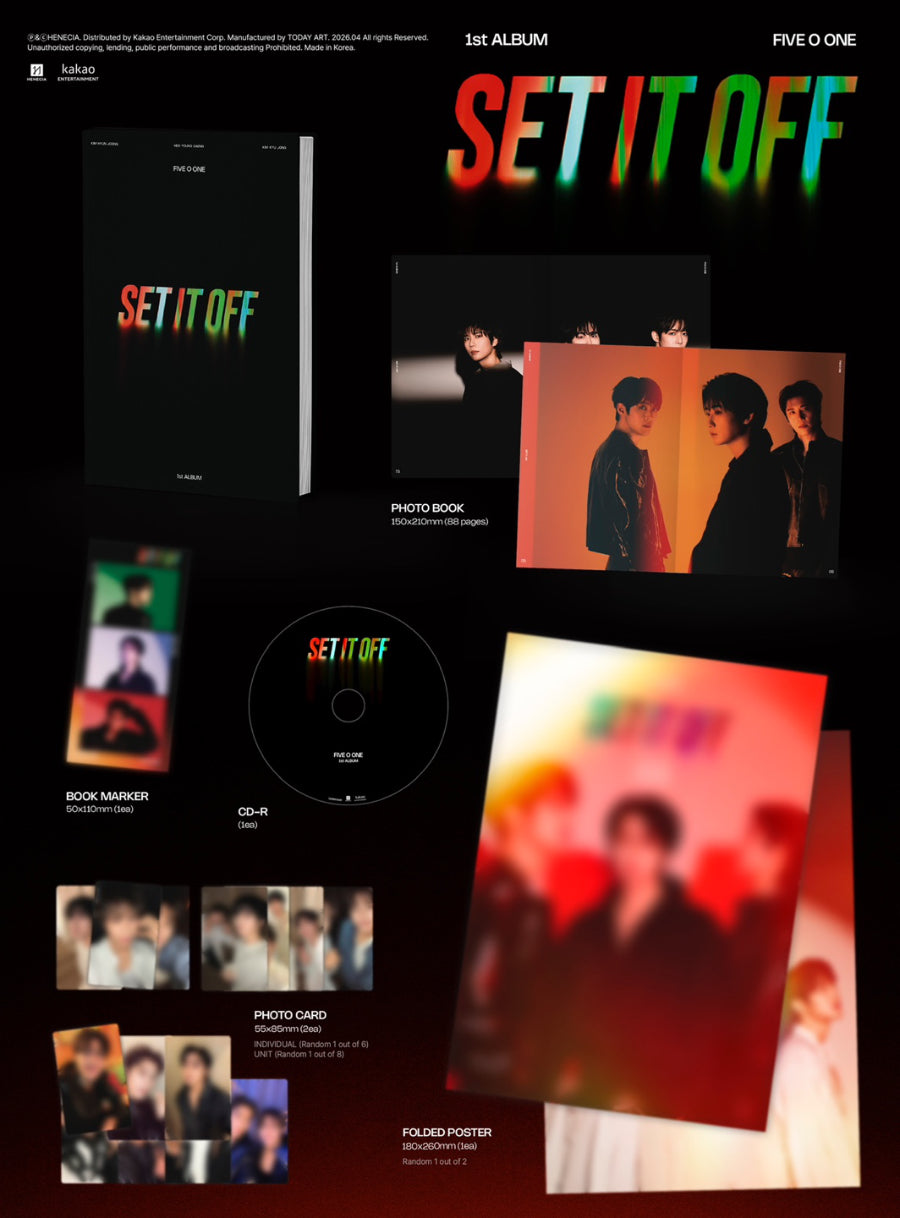 *PRE-ORDER* FIVE O ONE - Set It Off