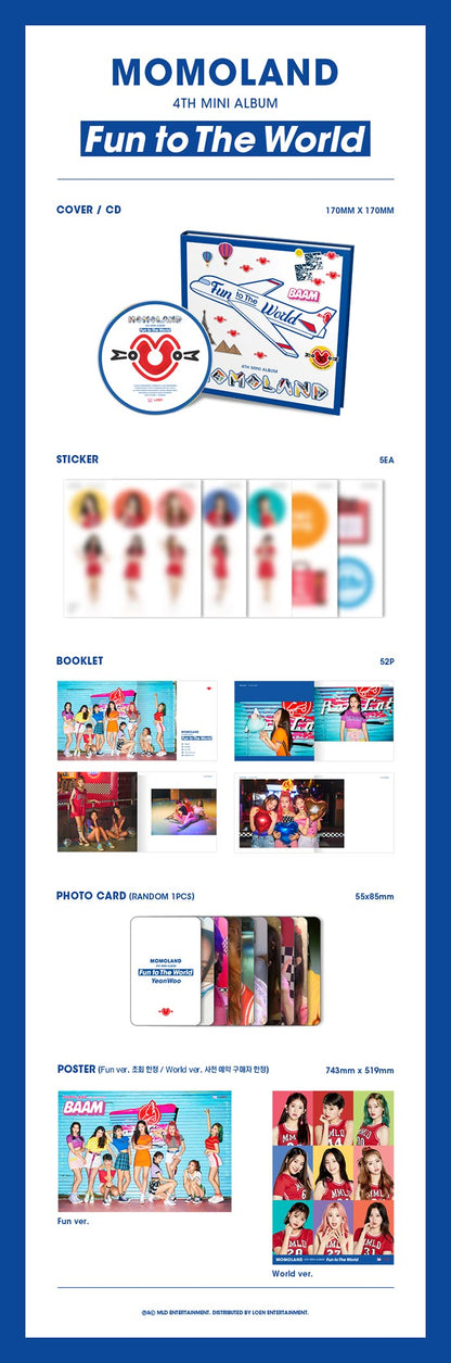 Momoland - Fun To The World [4th Mini Album]
