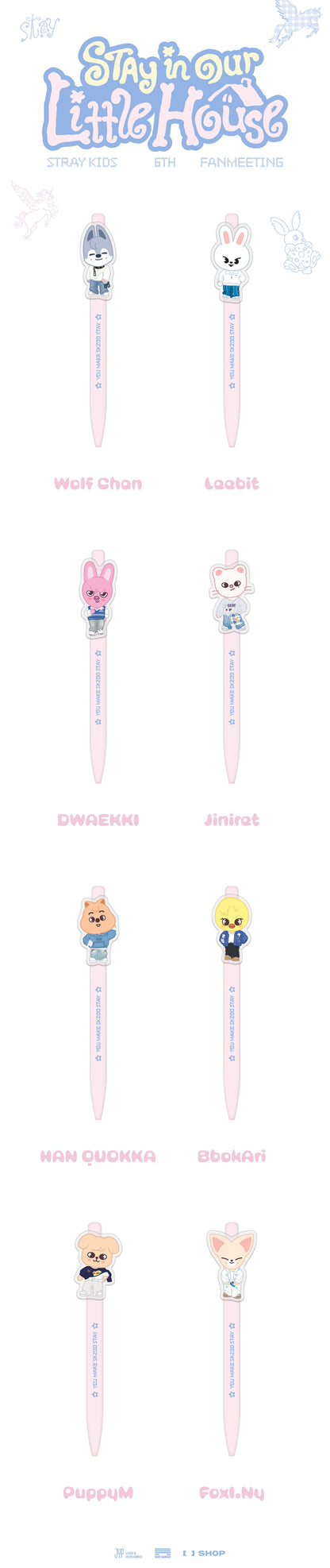 *PRE-ORDER* STRAY KIDS - [Stay In OUR Little House - 6th Fanmeeting MD] Gel Pen