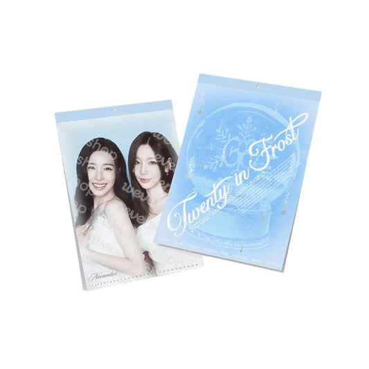 *PRE-ORDER* GIRLS GENERATION - [2027 Wall Calendar] Twenty In Frost